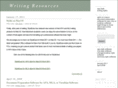 writingresources.info