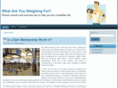 whatareyouweighingfor.com