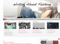 writingaboutfashion.com