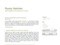 rustyhatchet.com