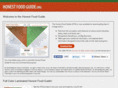 honestfoodguide.org