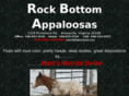 rockbottomappaloosas.com