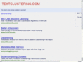 textclustering.com