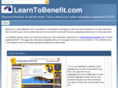 learntobenefit.com