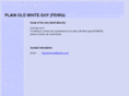plainoldwhiteguy.com