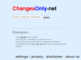 changesonly.net