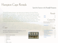 hamptoncaperentals.com