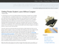 privatestudentloanswithoutcosigner.net