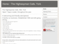 thehighwaymancafeyork.com