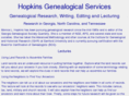 hopkinsgenealogicalservices.com