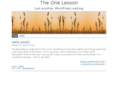 justonelesson.com
