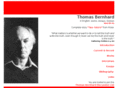 thomasbernhard.org