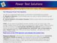 powertextsolutions.com