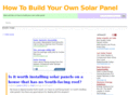 howtobuildyourownsolarpanel.org