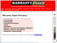 warrantypages.net