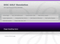 discgolfrevolution.com