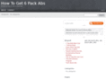 howto-get6packabs.com