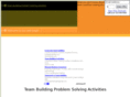 teambuildingproblemsolvingactivities.com