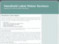 handheldlabelmaker.net