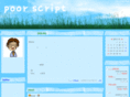 poor-script.com
