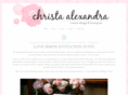 christaalexandra.com