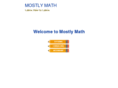 mostlymath.biz