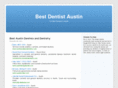 bestdentistaustin.com