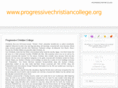 progressivechristiancollege.org