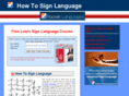 howtosignlanguage.org