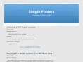 simplefolders.com