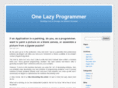 onelazyprogrammer.com