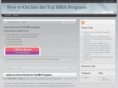 howtogetintothetopmbaprograms.com