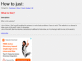 howtojust.com