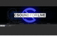 csoundforlive.com