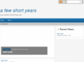 afewshortyears.com