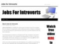 jobsforintroverts.org