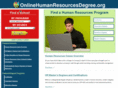 onlinehumanresourcesdegree.org