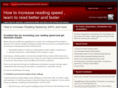 howtoincreasereadingspeed.net