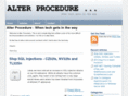 alterprocedure.net