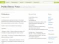 publichistorynotes.com