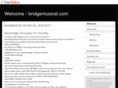 bridgemusical.com