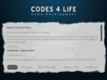 codesforlife.com