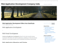 webapplicationdevelopmentcompanyindia.com