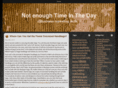 notenoughtimeintheday.com