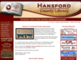 hansfordcountylibrary.org