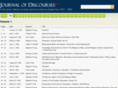 journalofdiscourses.com