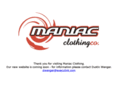 maniacclothingcompany.com