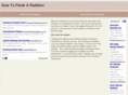 howtoflusharadiator.com