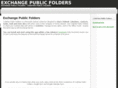 exchangepublicfolders.com