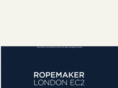 ropemakerlondon.com